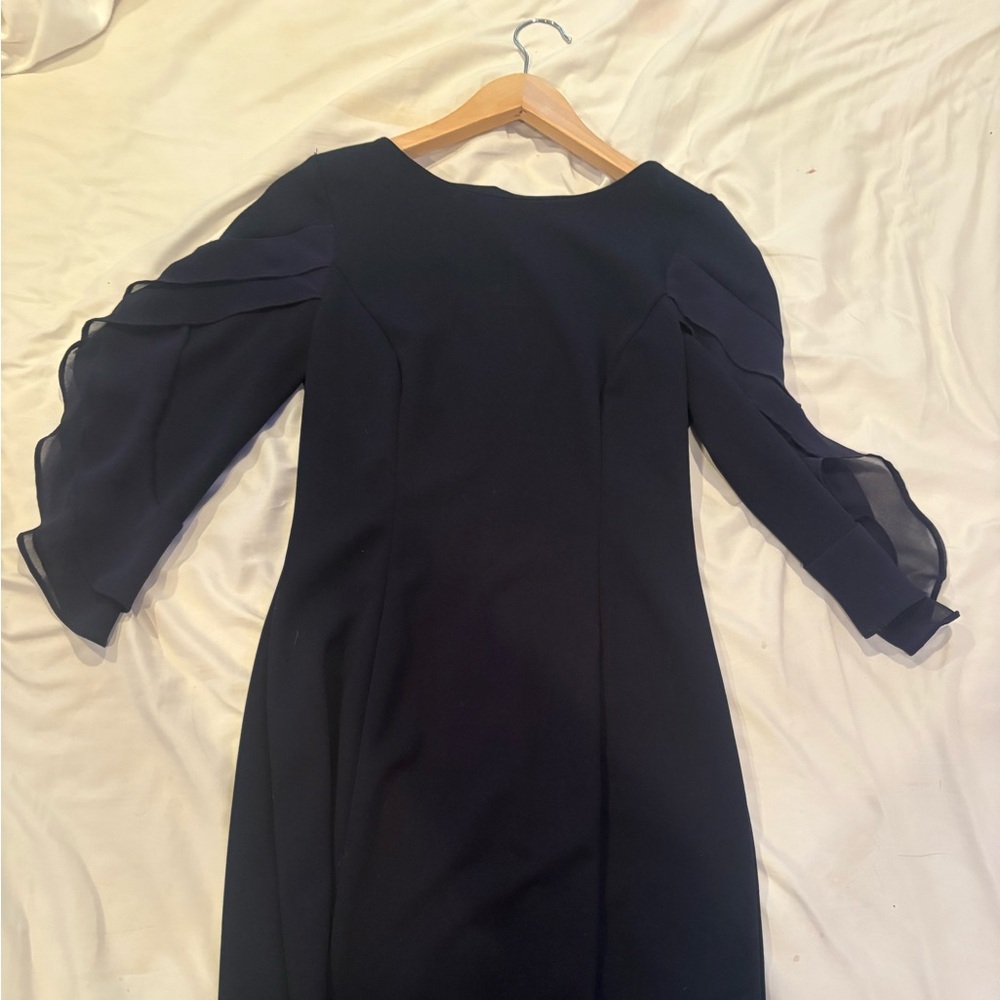 DKNY Midnight Long Sleeve Dress